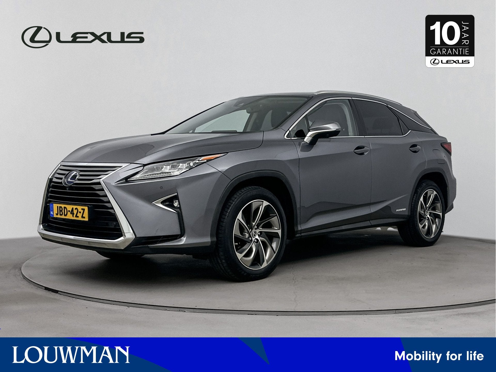 Lexus RX 450h 4WD President Line | 360 Camera | Parkeersen, Auto's, Lexus, Automaat, 12 maanden, Gebruikt, Leder