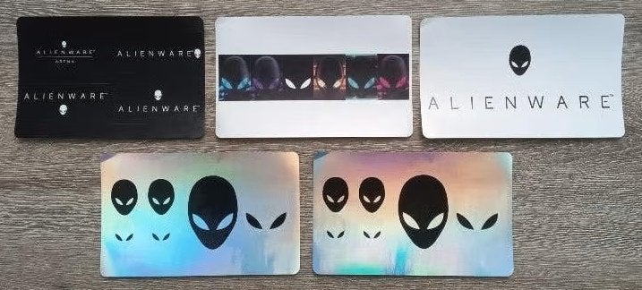 Uniek!, Alienware Stickers. Original/New! Zeldzaam!, €14,98, Ophalen of Verzenden, Nieuw, Merk