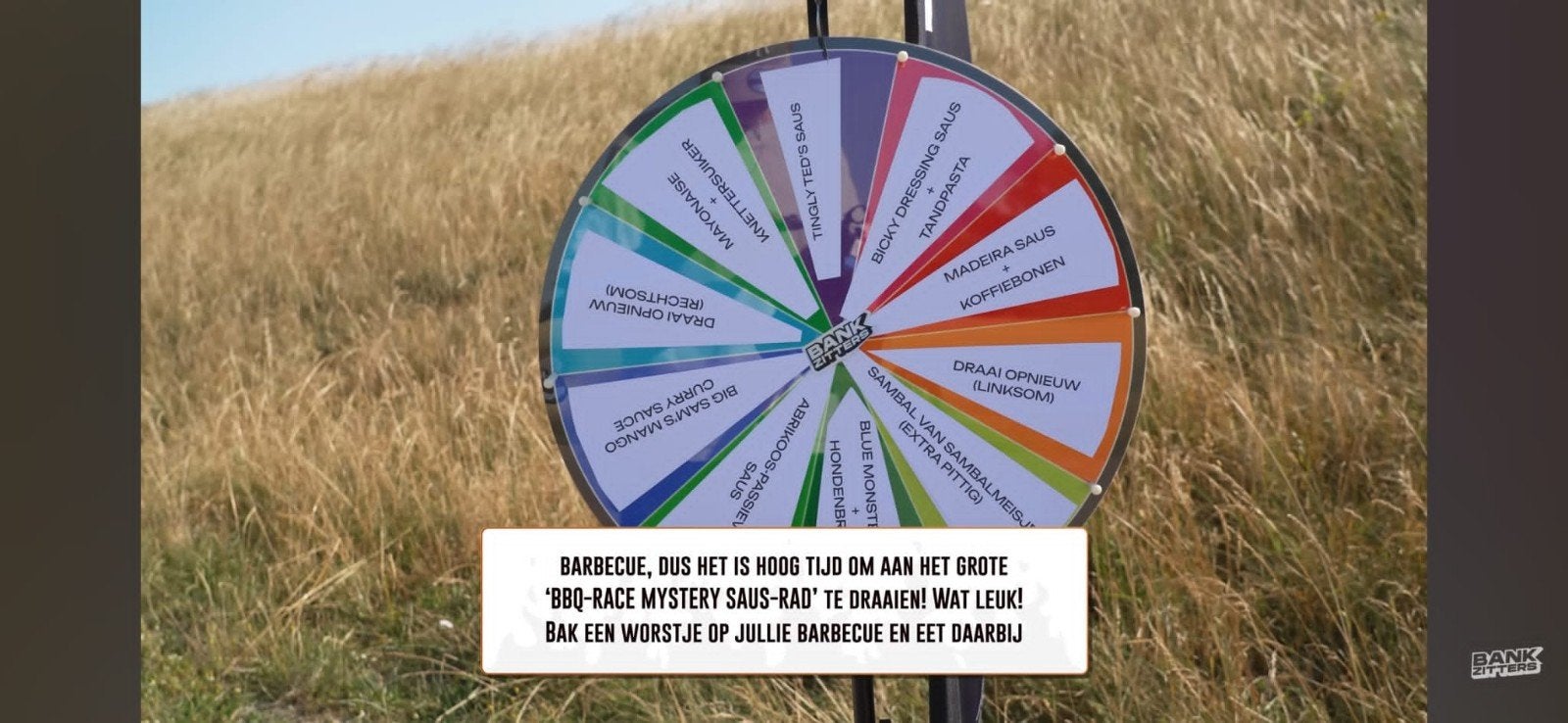 Bankzitters BBQ-Race Mystery Saus-Rad, Ophalen of Verzenden, Gebruikt