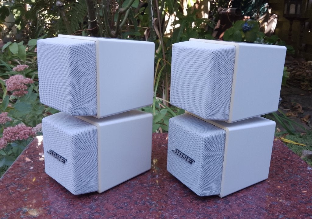 BOSE Acoustimass Double cube AM-5 luidsprekers, Geschikt voor surround/home cinema, Ophalen of Verzenden, Zo goed als nieuw, 60 tot 120 watt