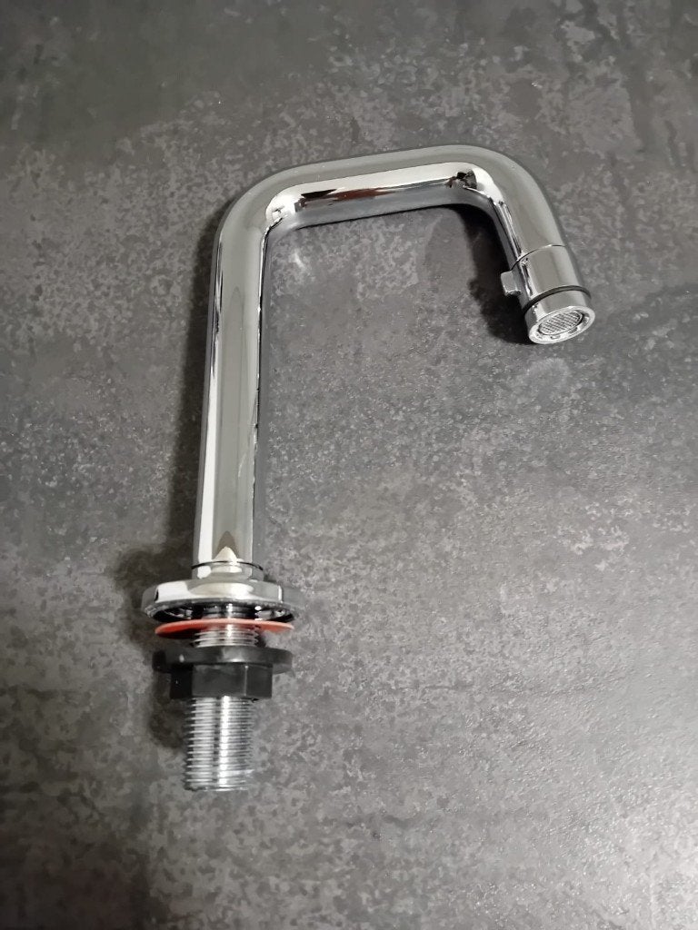 Fonteinkraan, Doe-het-zelf en Verbouw, Sanitair, Ophalen of Verzenden, Zo goed als nieuw, Chroom, Kraan