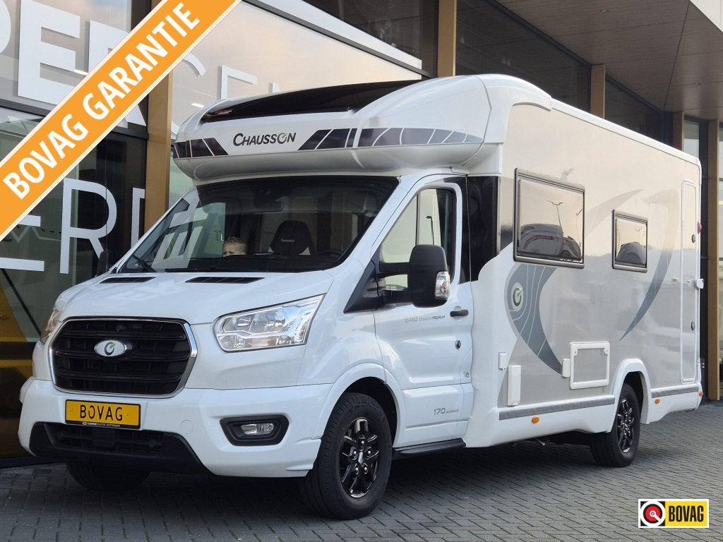 Chausson Nordic Edition 640 Premium Automaat, Caravans en Kamperen, Automaat, Koelkast, Ford, Hagelvast dak