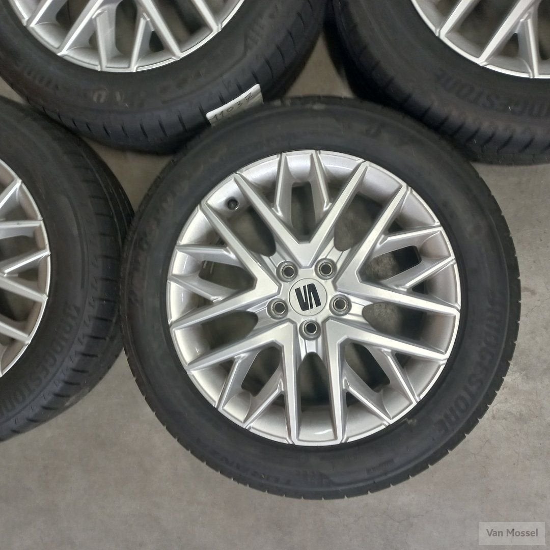 Seat Ibiza Bridgestone Turanza ECO Enliten 195/55/R16 91V, Gebruikt, -, Banden en Velgen, Ophalen of Verzenden