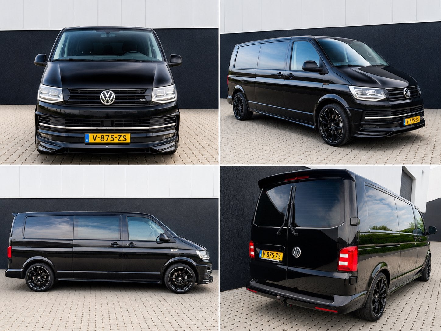 Volkswagen Transporter 2.0 TDI | ABT | DC 226pk L2H1 DSG Dak, 15 km/l, 4 cilinders, Volkswagen, Zwart