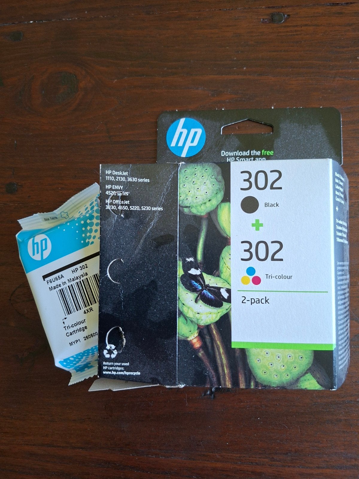 Cartridge HP 302, tri-colour, Computers en Software, Printerbenodigdheden, Ophalen, Nieuw, Cartridge, HP origineel