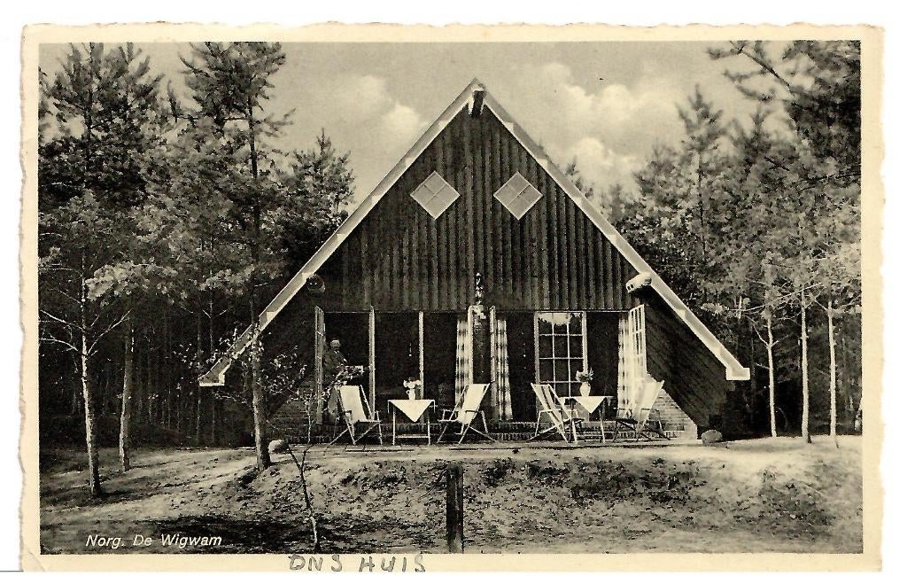 Norg - De Wigwam, Ophalen of Verzenden, Voor 1920, Gelopen, Drenthe