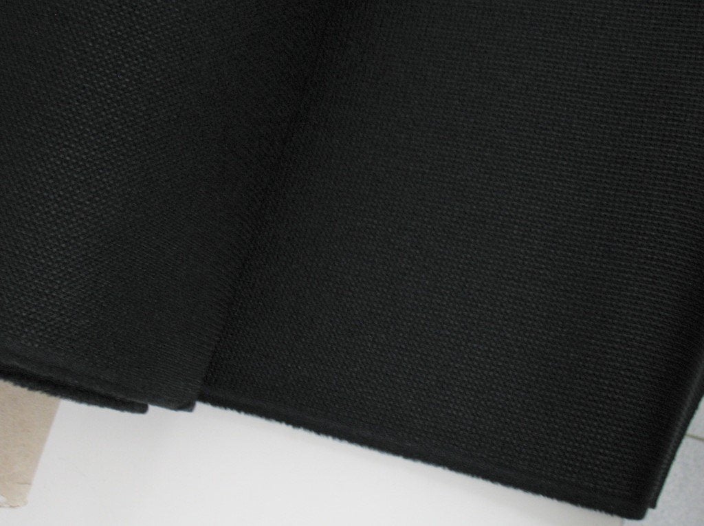 Camira Uban YN009 zwart; 5,46 meter meubelstof NU 30€ p.m., Overige materialen, 120 cm of meer, Zwart, Ophalen of Verzenden