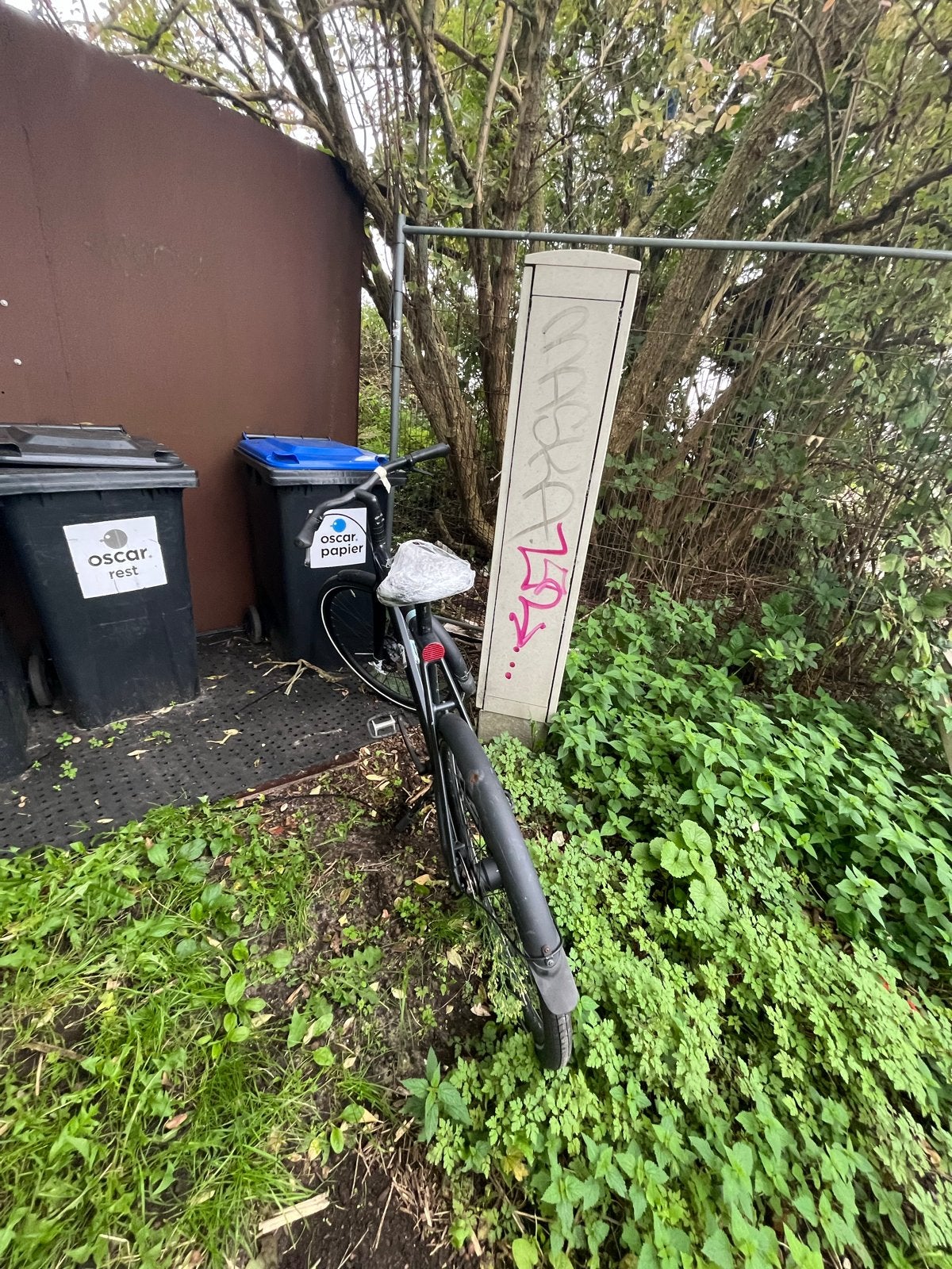 Zwarte VanMoof fiets, gebruikt, Terugtraprem, Gebruikt, Versnellingen, 53 tot 57 cm