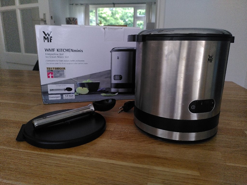 WMF kookmini ijsmachine, Ophalen, Zo goed als nieuw, Koelelement