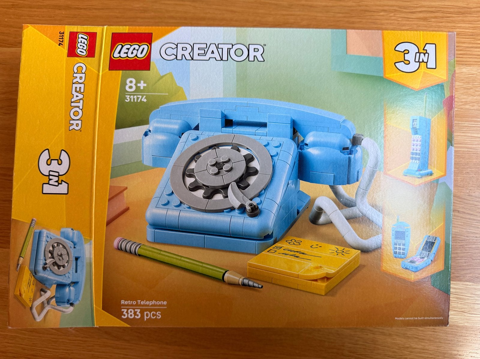 LEGO Creator 31174 Retro Telefoon 3-in-1, Ophalen, Nieuw, Overige merken