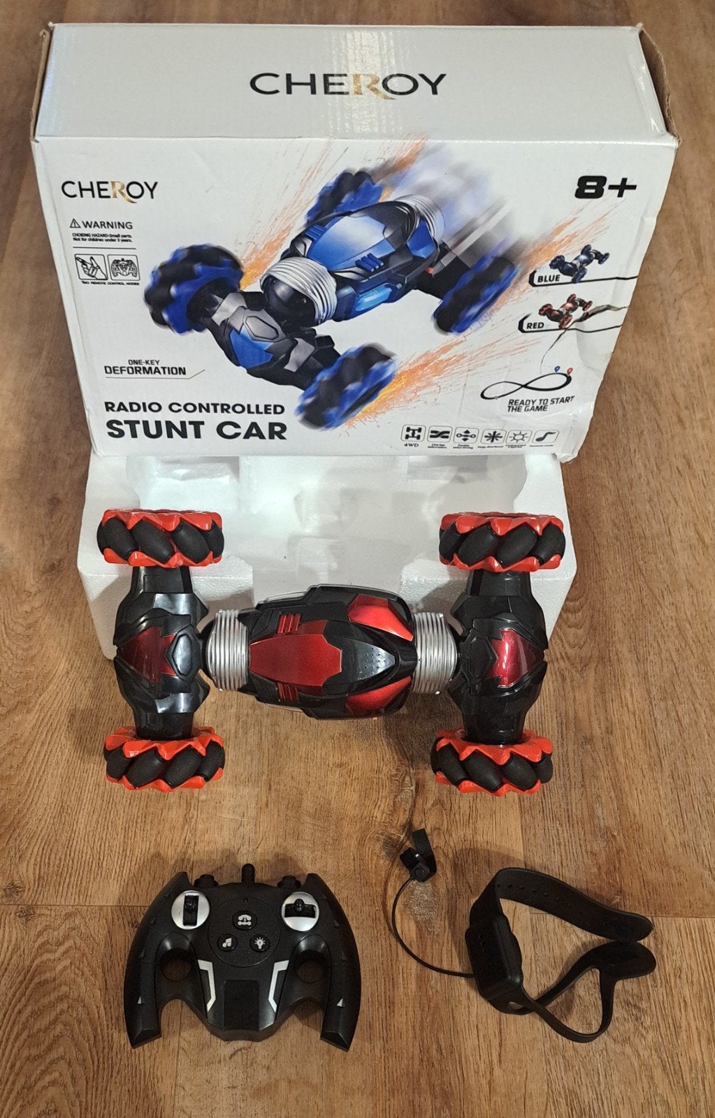 Cheroy Radio Controlled Stunt Car - Nieuw in doos, Elektro, Auto offroad, Nieuw, Ophalen of Verzenden