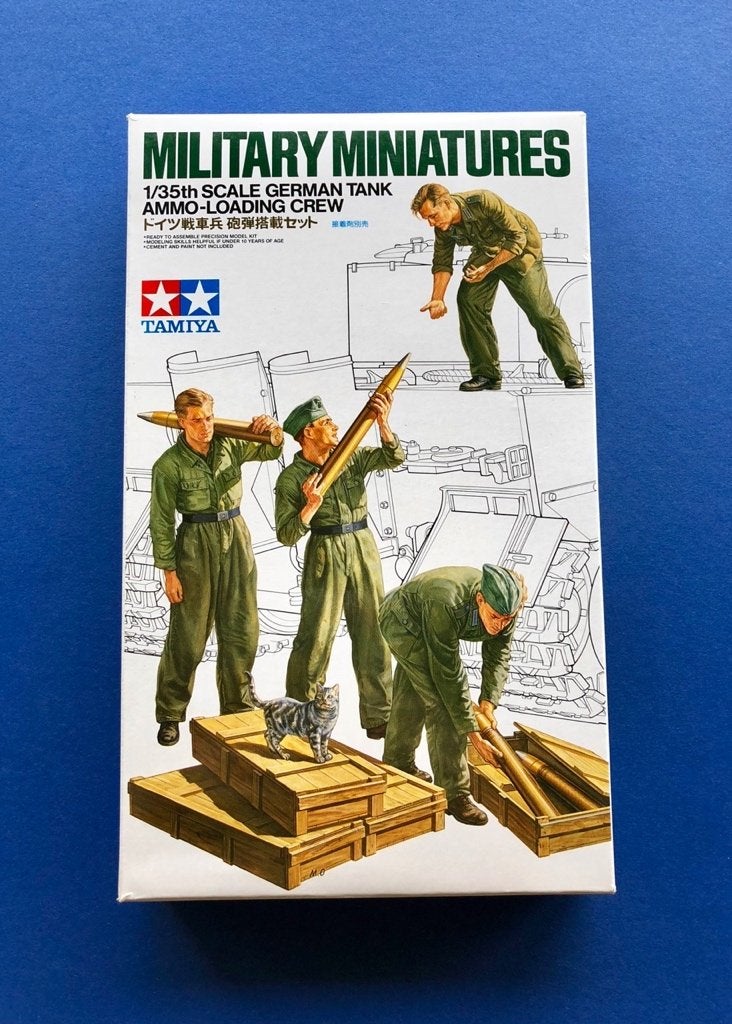 tamiya german ammo crew & tiger shells 35188 35189 1/35, Verzenden, Nieuw, 1:35 tot 1:50