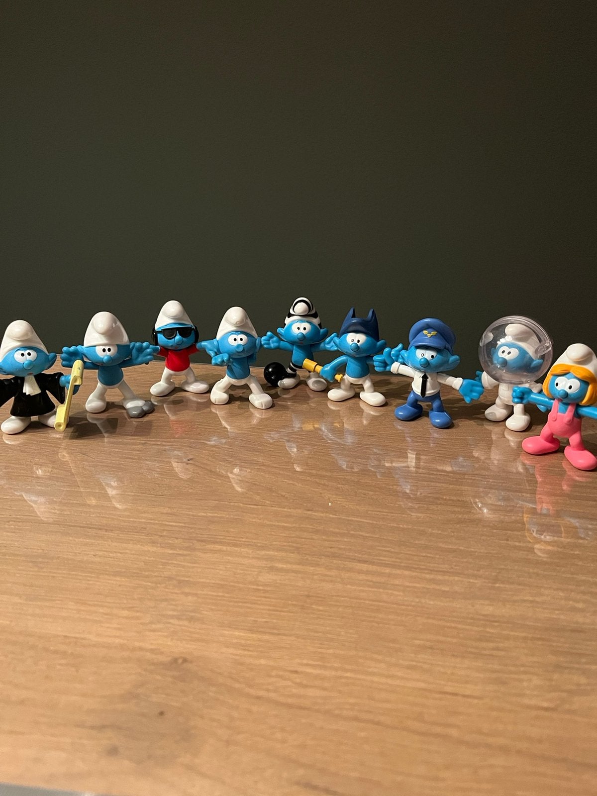Leuke set Smurfen McDonald’s, Ophalen of Verzenden, Zo goed als nieuw, Verschillende Smurfen