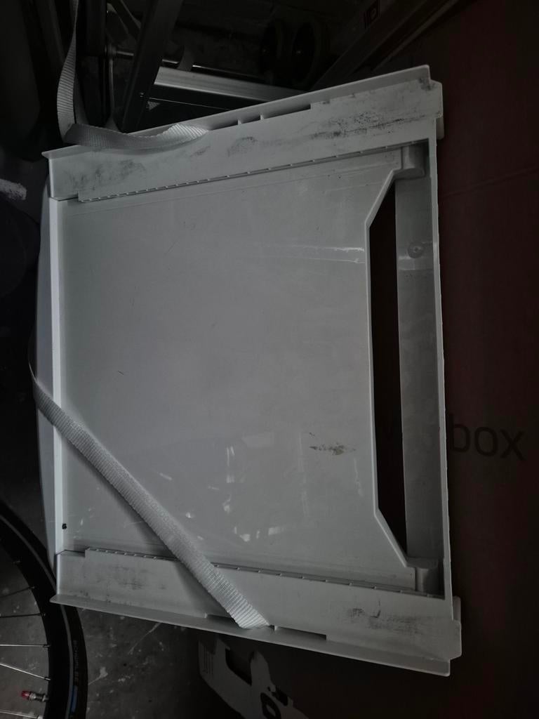 Wasmachine tussenstuk, Ophalen of Verzenden, Minder dan 80 cm, Glasplaat, Minder dan 80 cm