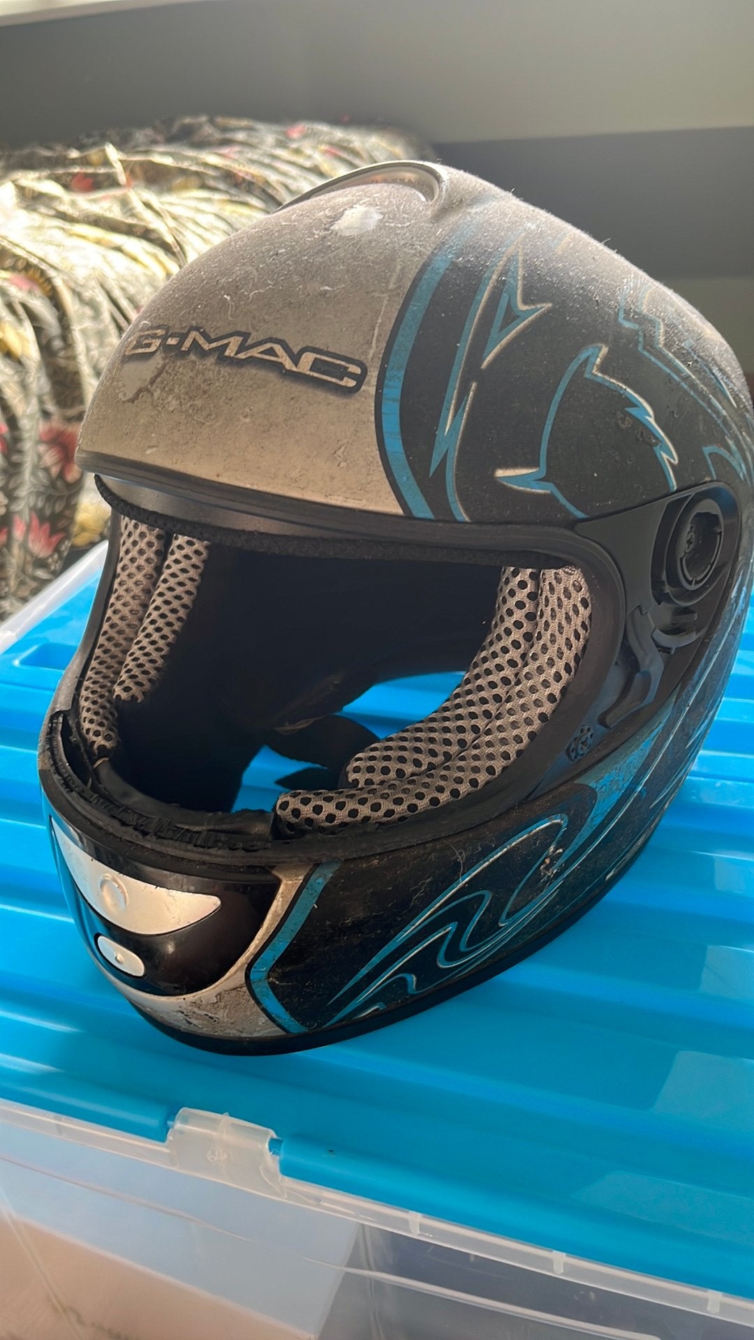 Helm, Motoren, Kleding | Motorhelmen, Ophalen, Tweedehands, L, Overige merken