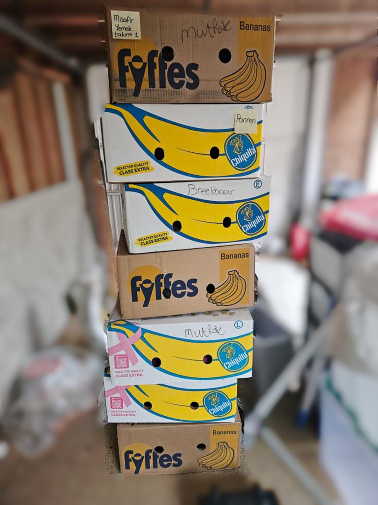 Gratis stevige bananendozen voor verhuizing, Doe-het-zelf en Verbouw, Kratten en Dozen, Ophalen