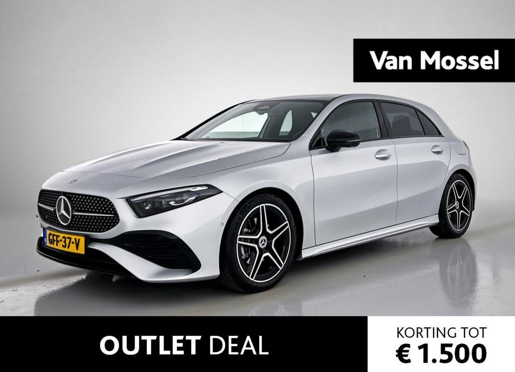 Mercedes-Benz A-klasse 180 AMG Line | PANORAMADAK | 360 CAME, 12 maanden, 136 pk, Gebruikt, 4 cilinders