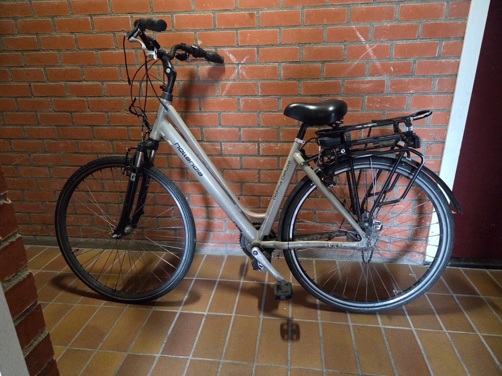 hollanda deluxe Elektrische fiets opknapper, 51 tot 55 cm, Ophalen, Gebruikt, Overige merken