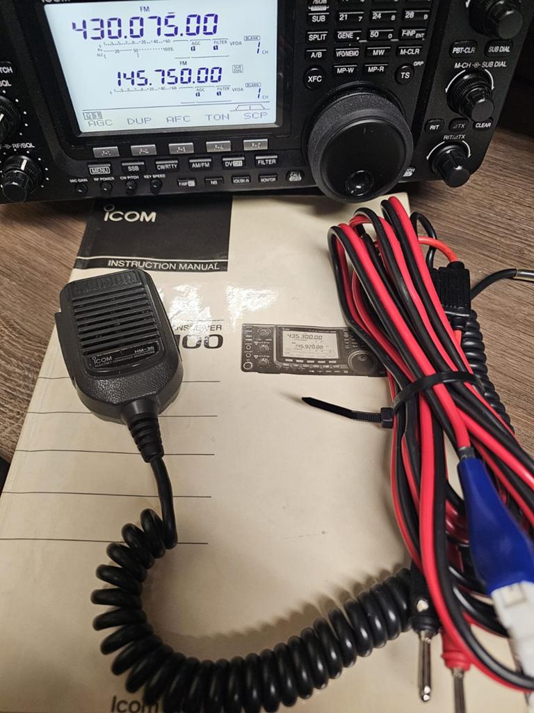 Icom ic 9100, Ophalen of Verzenden, Gebruikt, Zender en Ontvanger