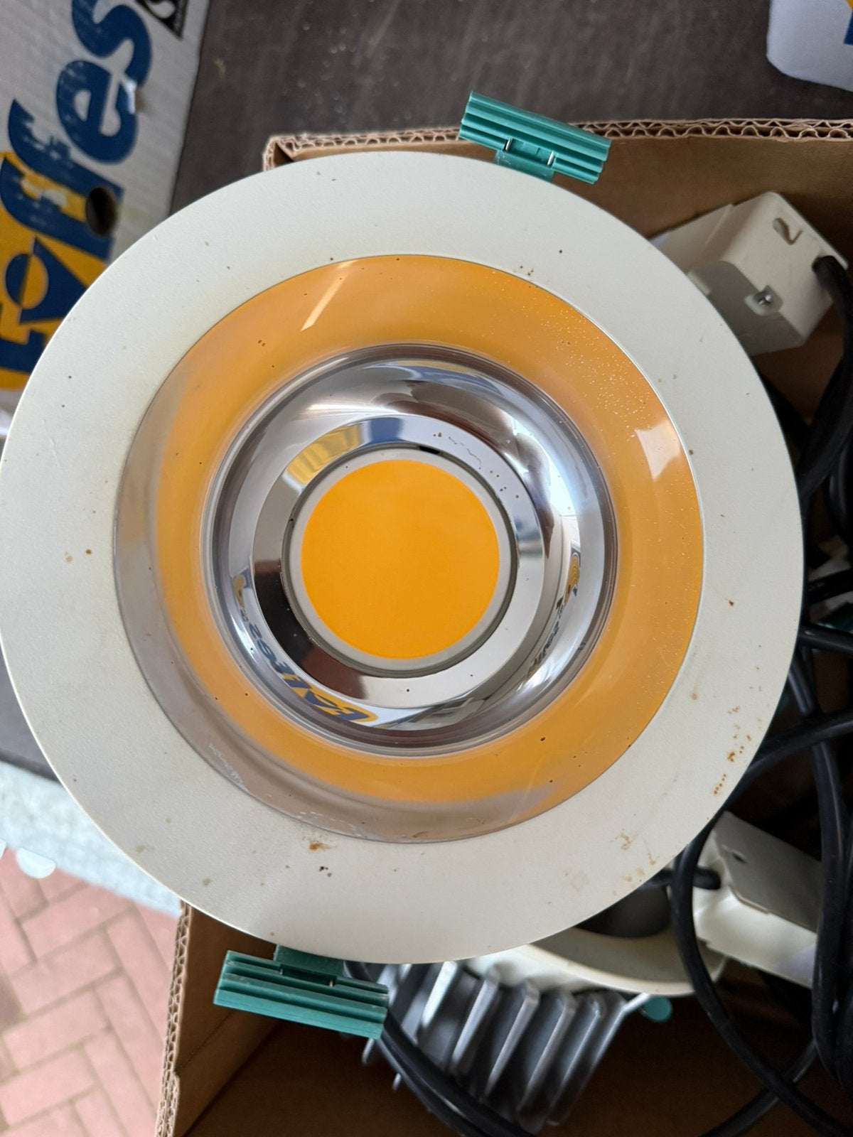 25 stuks philips led downlights, Ophalen, Gebruikt, Inclusief lichtbron, LED