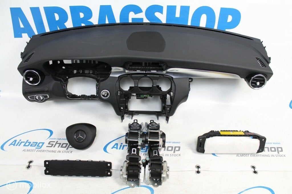 Airbag set - Dashboard Mercedes C klasse W205 (2014-heden)