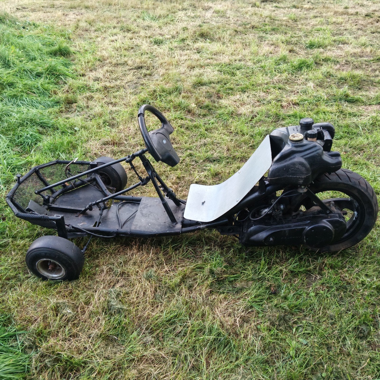 Kart/trike met scooter aandrijving - Loop of sloop, Ophalen, Gebruikt, Overige typen