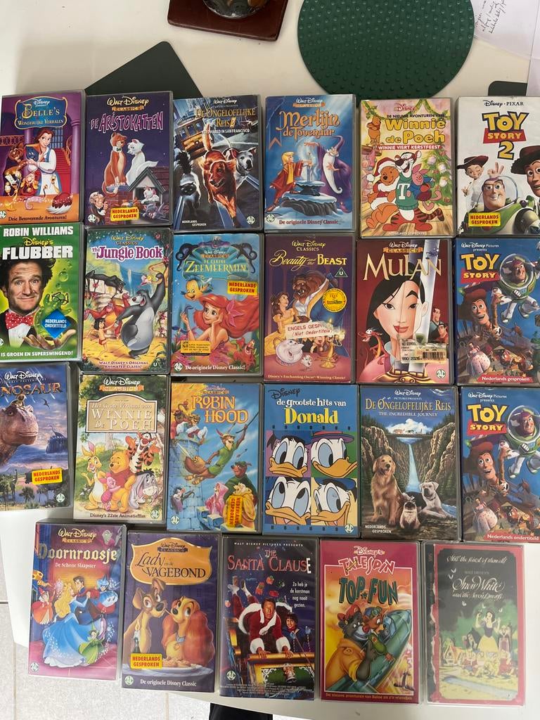 Disney VHS banden - Grote collectie klassiekers, Alle leeftijden, Ophalen, Gebruikt, Overige genres