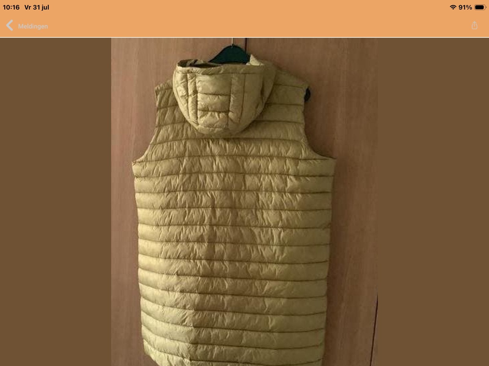 Bodywarmer Maat 48/50., Kleding | Dames, Bodywarmers, Verzenden, Gedragen, Maat 46/48 (XL) of groter, Groen