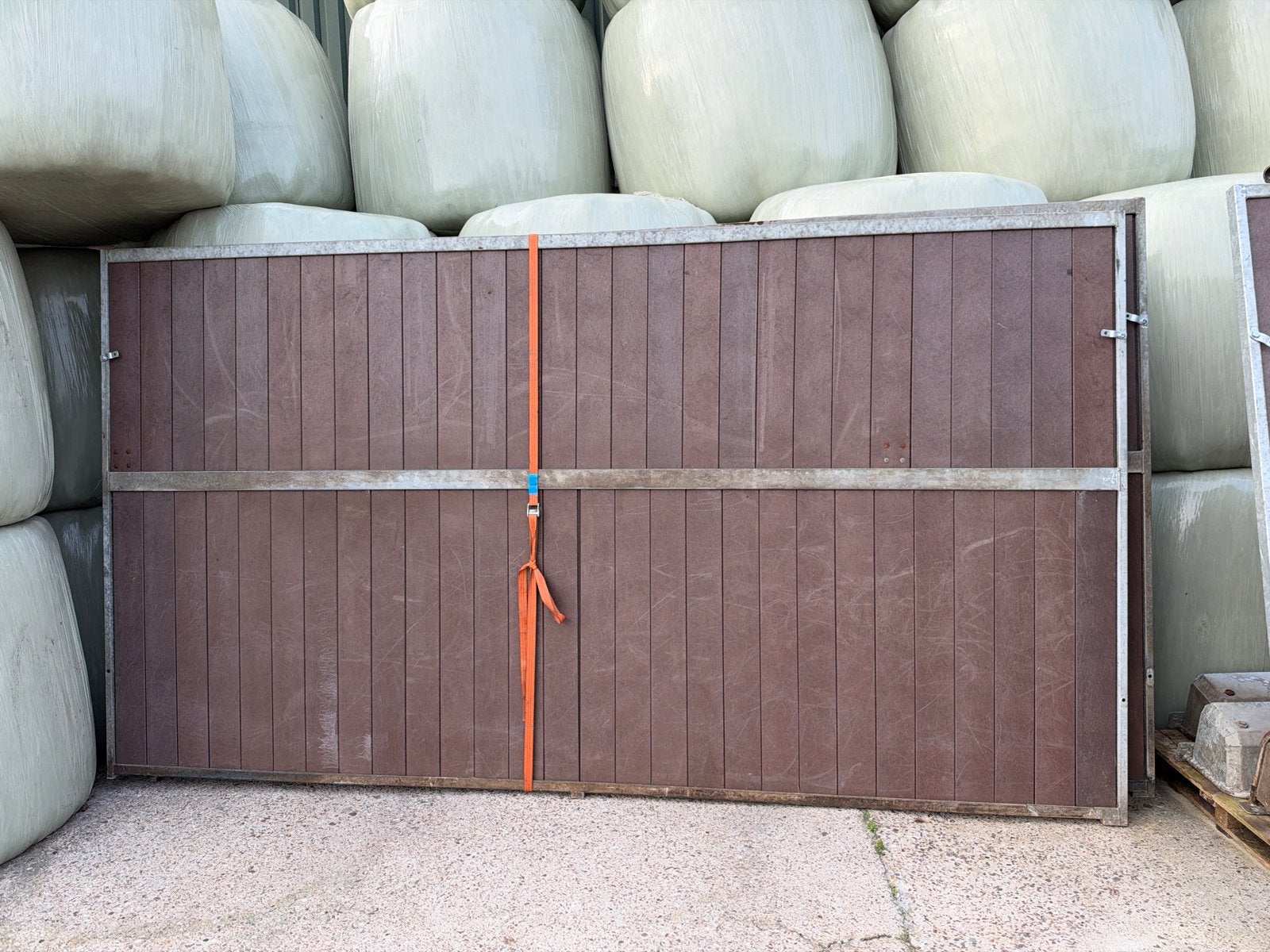 Corton paardenbox wanden 3 stuks, Ophalen, Gebruikt