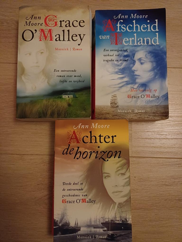Trilogie van Grace O Malley, Ophalen