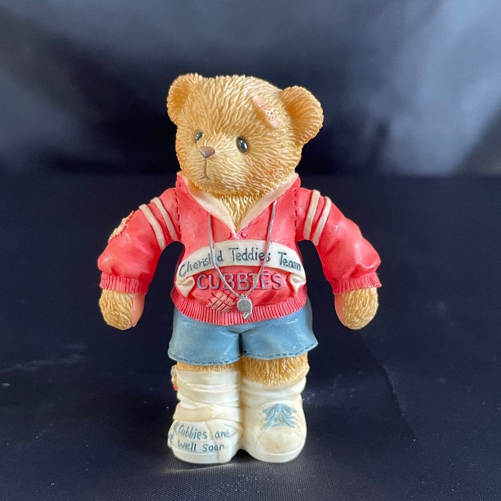 Cherished Teddies Wade Weathersbee CT982. 1998 Members Only, Ophalen of Verzenden, Gebruikt, Beeldje, Cherished Teddies