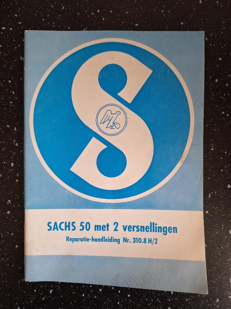 Sachs 50 met 2 versnellingen Reparatie-handleiding, Ophalen of Verzenden, Gebruikt