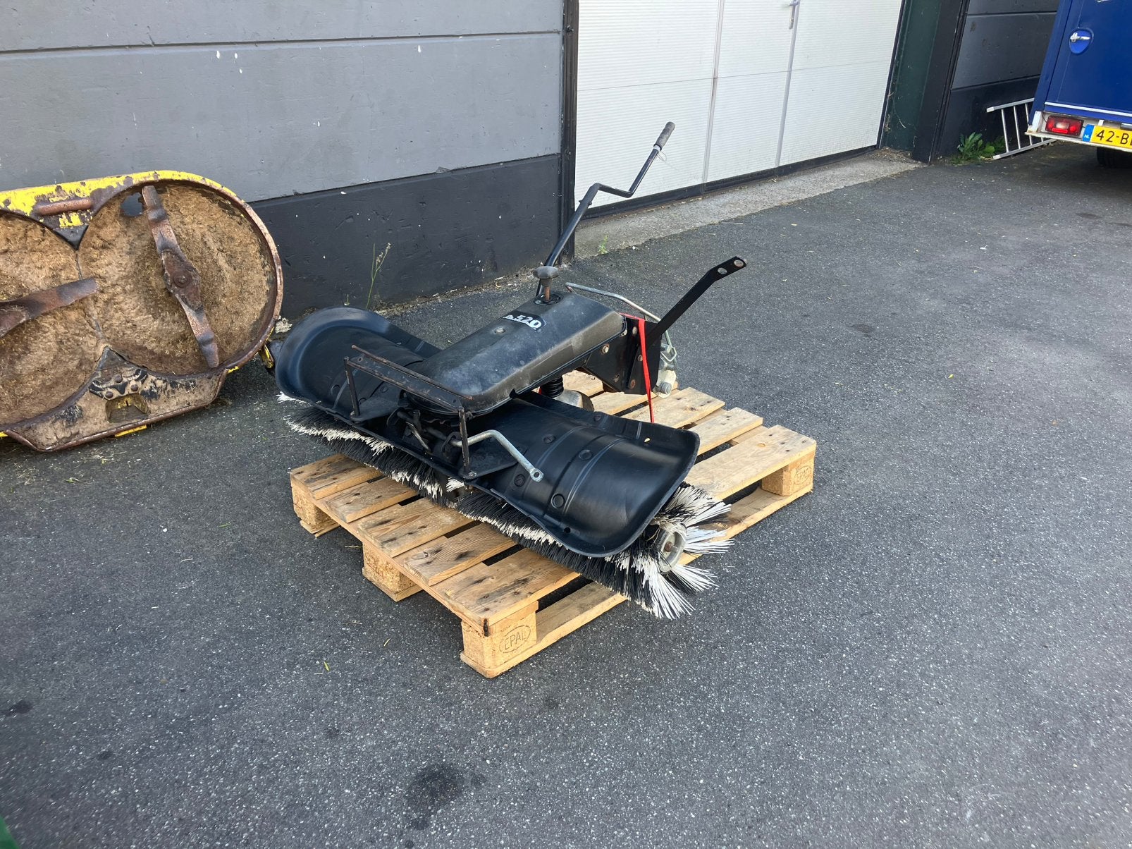 Tielburger bezem veger compleet voor john deere x300 serie, Ophalen