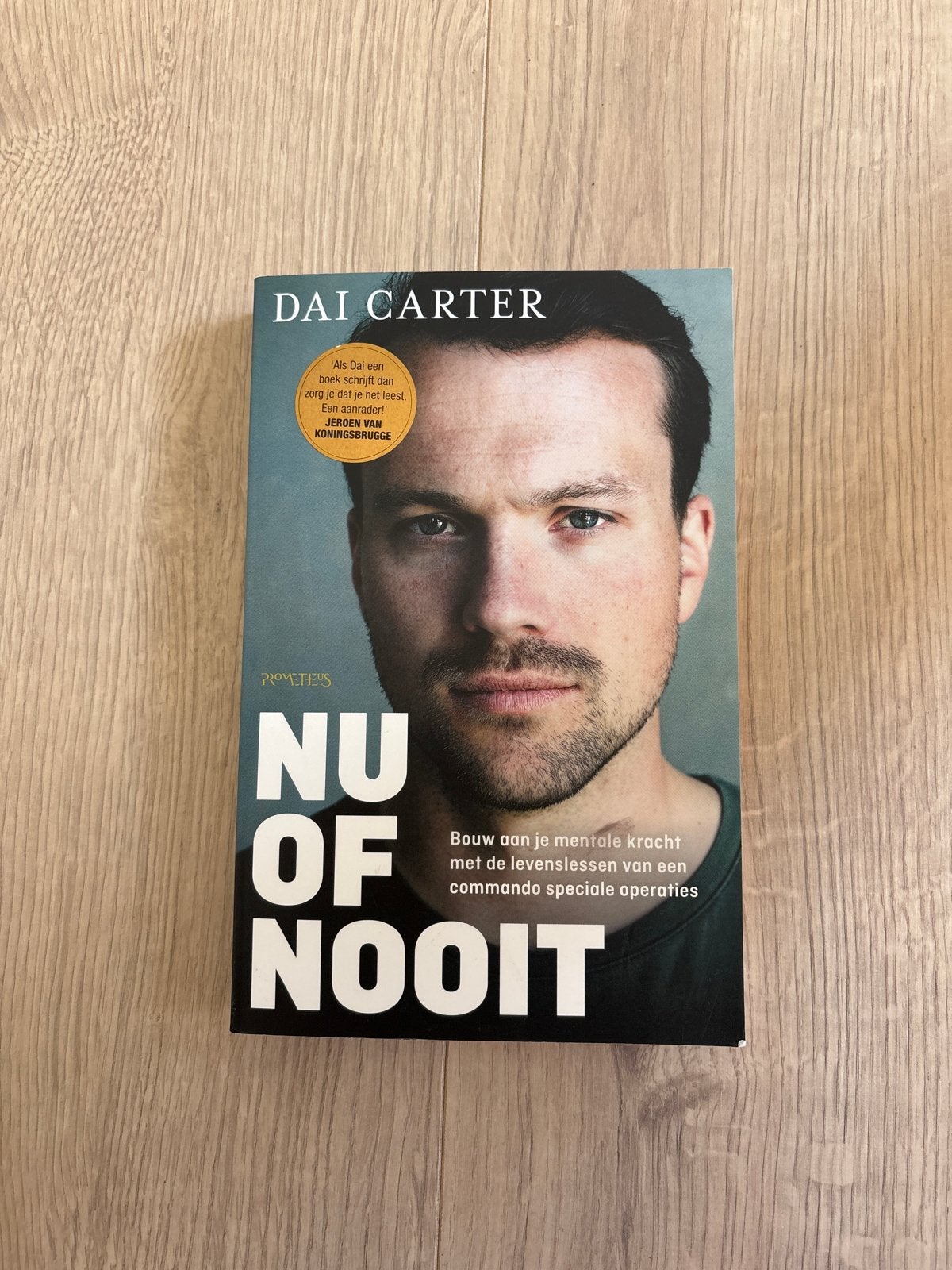 Nu of Nooit - Dai Carter (Boek), Ophalen of Verzenden, Zo goed als nieuw, Nederland