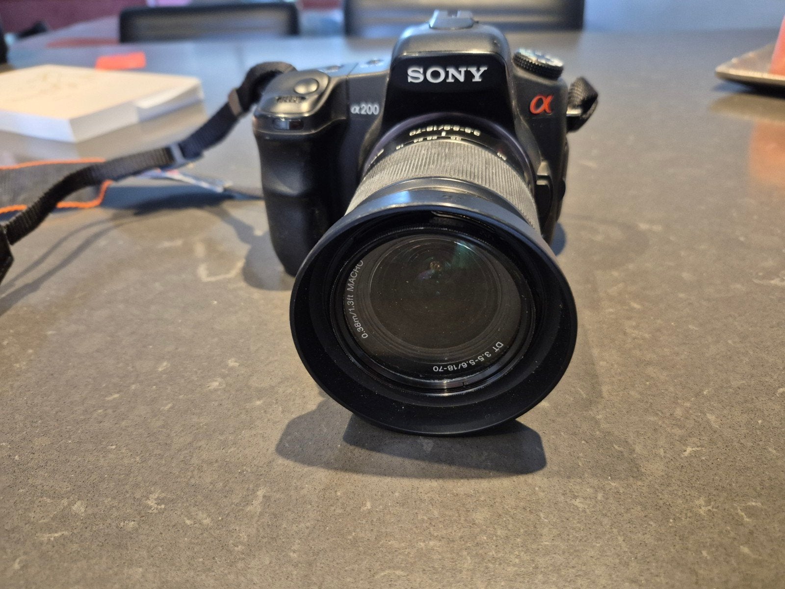 Sony a200 spiegelreflexcamera met lens en accessoires, Audio, Tv en Foto, Fotocamera's Digitaal, Gebruikt, Spiegelreflex, Ophalen of Verzenden