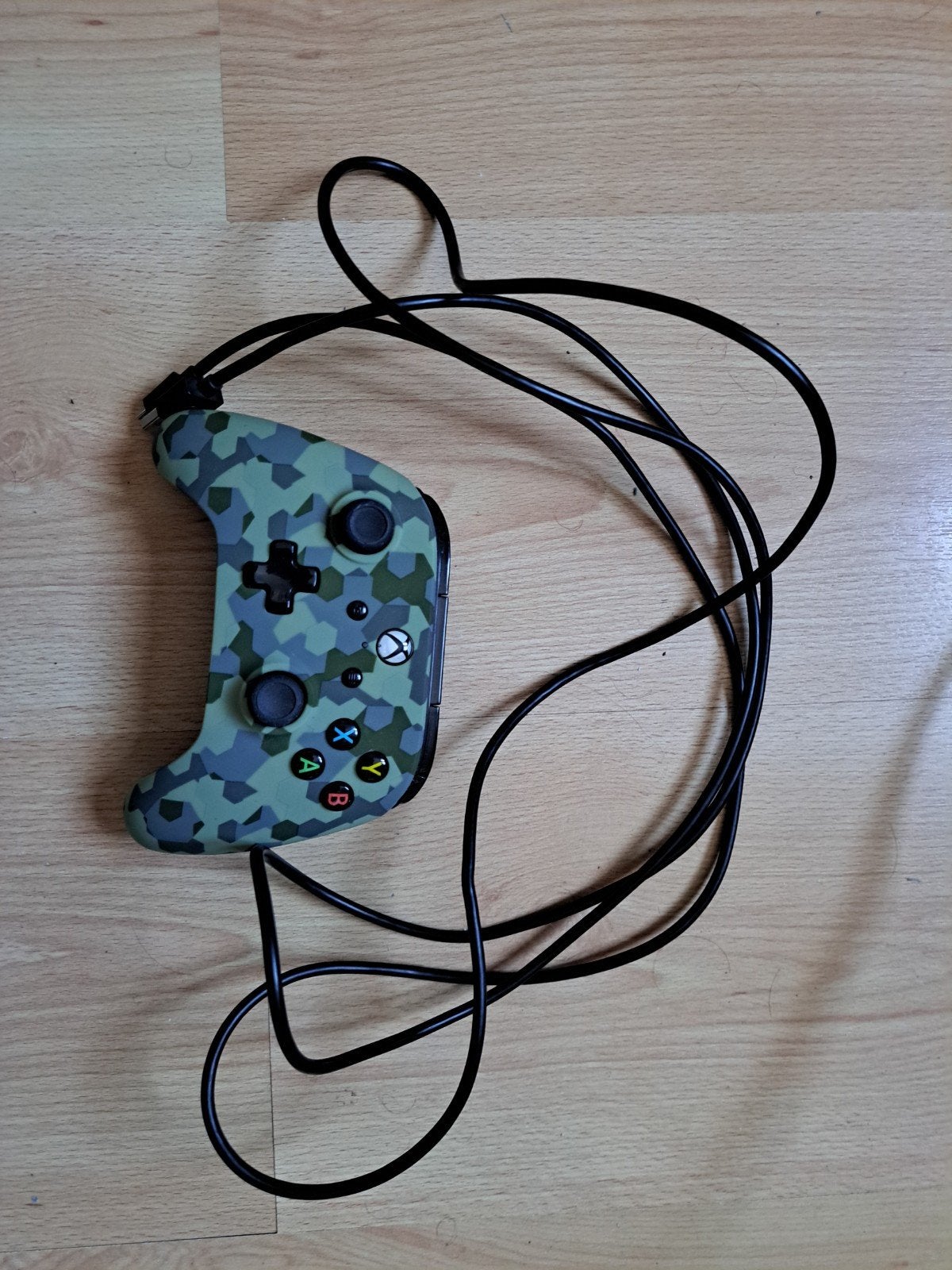 Xbox One Controller Camouflage (zonder doos), Gebruikt, Ophalen of Verzenden, Xbox One, Controller
