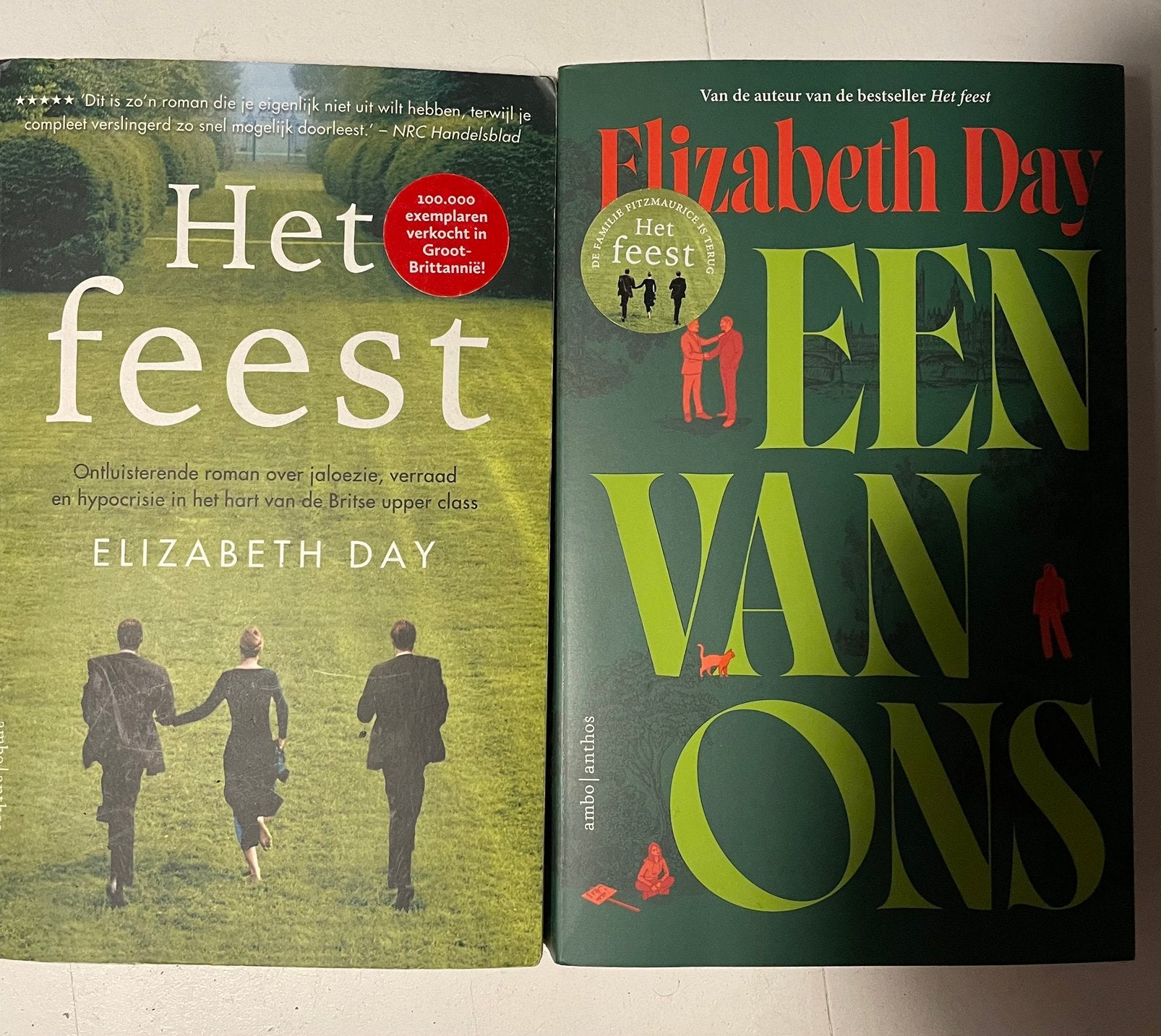 Elisabeth Day. Roman. Het feest. Een van ons., Ophalen of Verzenden, Gelezen