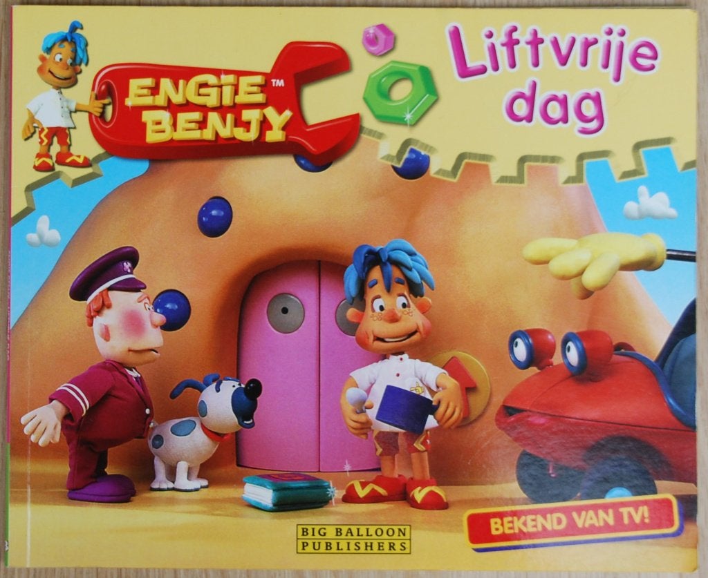 Engie Benjy - Liftvrije dag, Rikky Schrever, Fictie algemeen, Nieuw, Ophalen of Verzenden