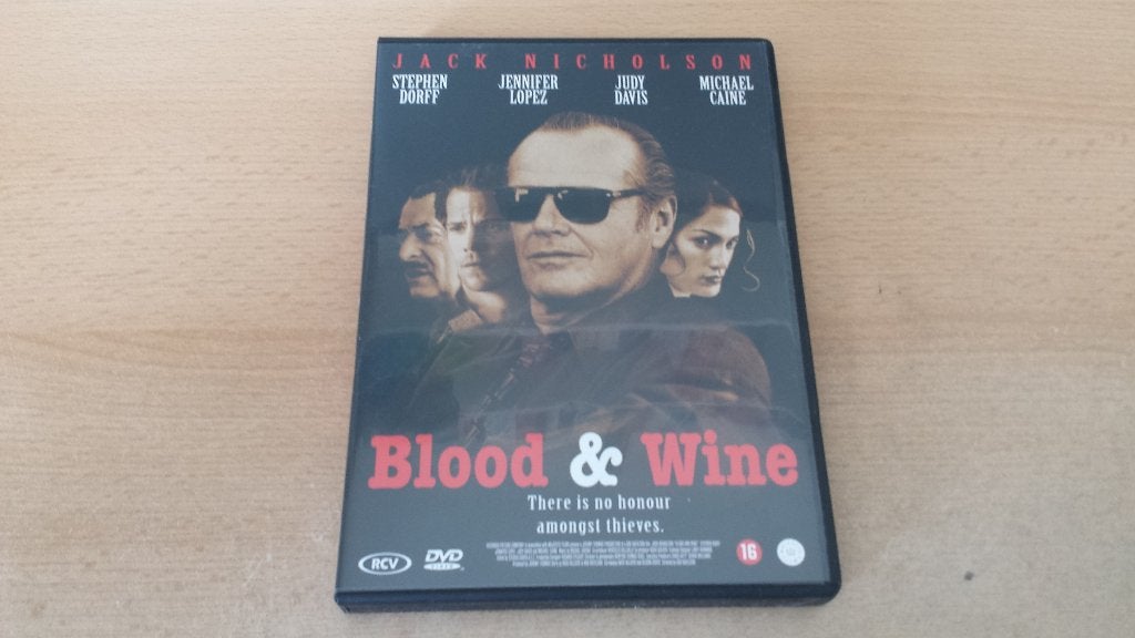 Blood & Wine - Jack Nicholson, Jennifer Lopez, etc., Vanaf 16 jaar, Ophalen of Verzenden, Zo goed als nieuw, Actie
