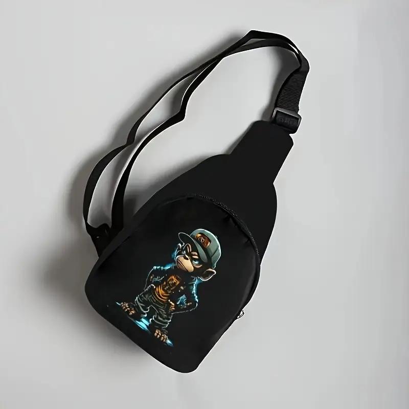 Groovy All-In-One CROSSBODY SLINGBAG "MONYET" voor € 5,95, Verzenden, Nieuw, Zwart