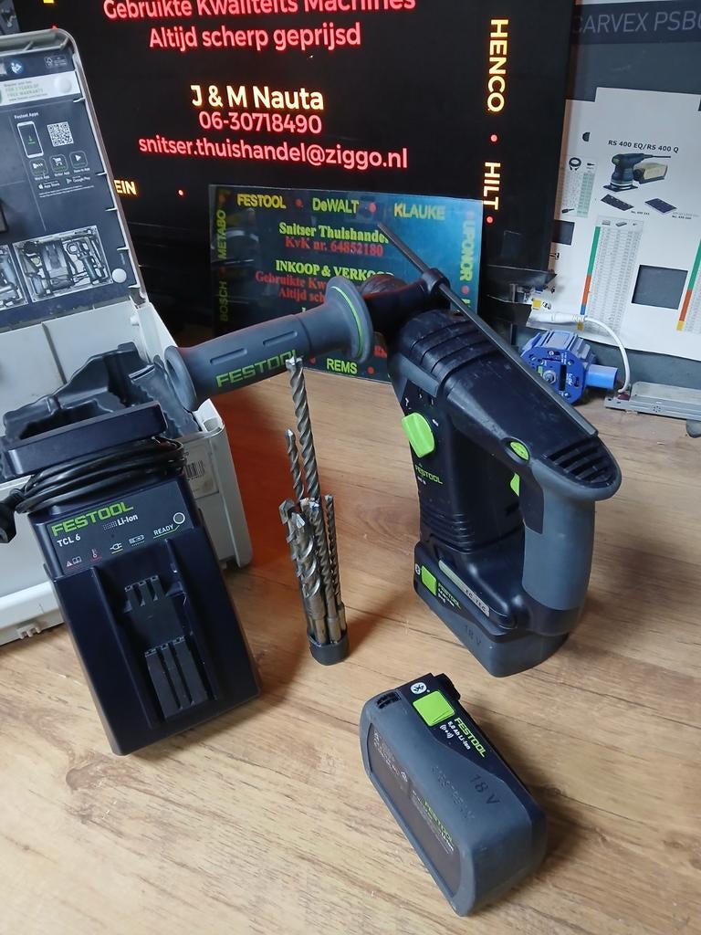 Festool Boorhamer., Ophalen, Gebruikt, Boor- en/of Breekhamer, -