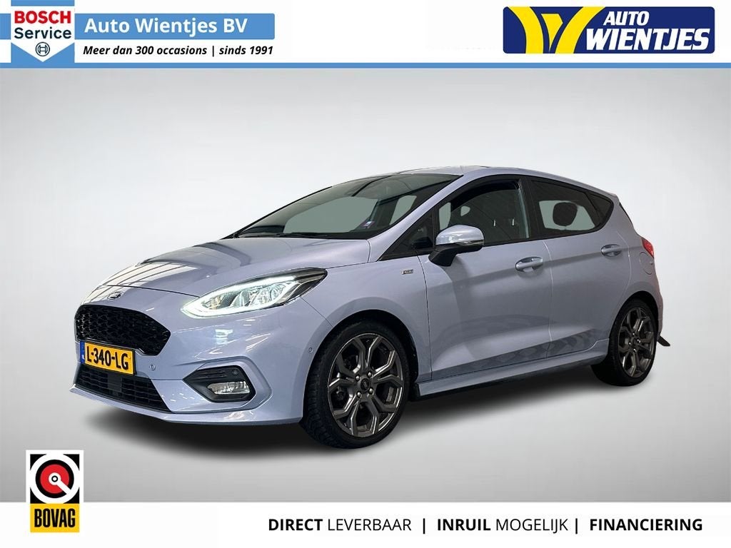 Ford Fiesta 1.0 EcoBoost Aut | ST-Line X 5-Drs | Navi | Came, 125 pk, Gebruikt, Blauw, 49 €/maand