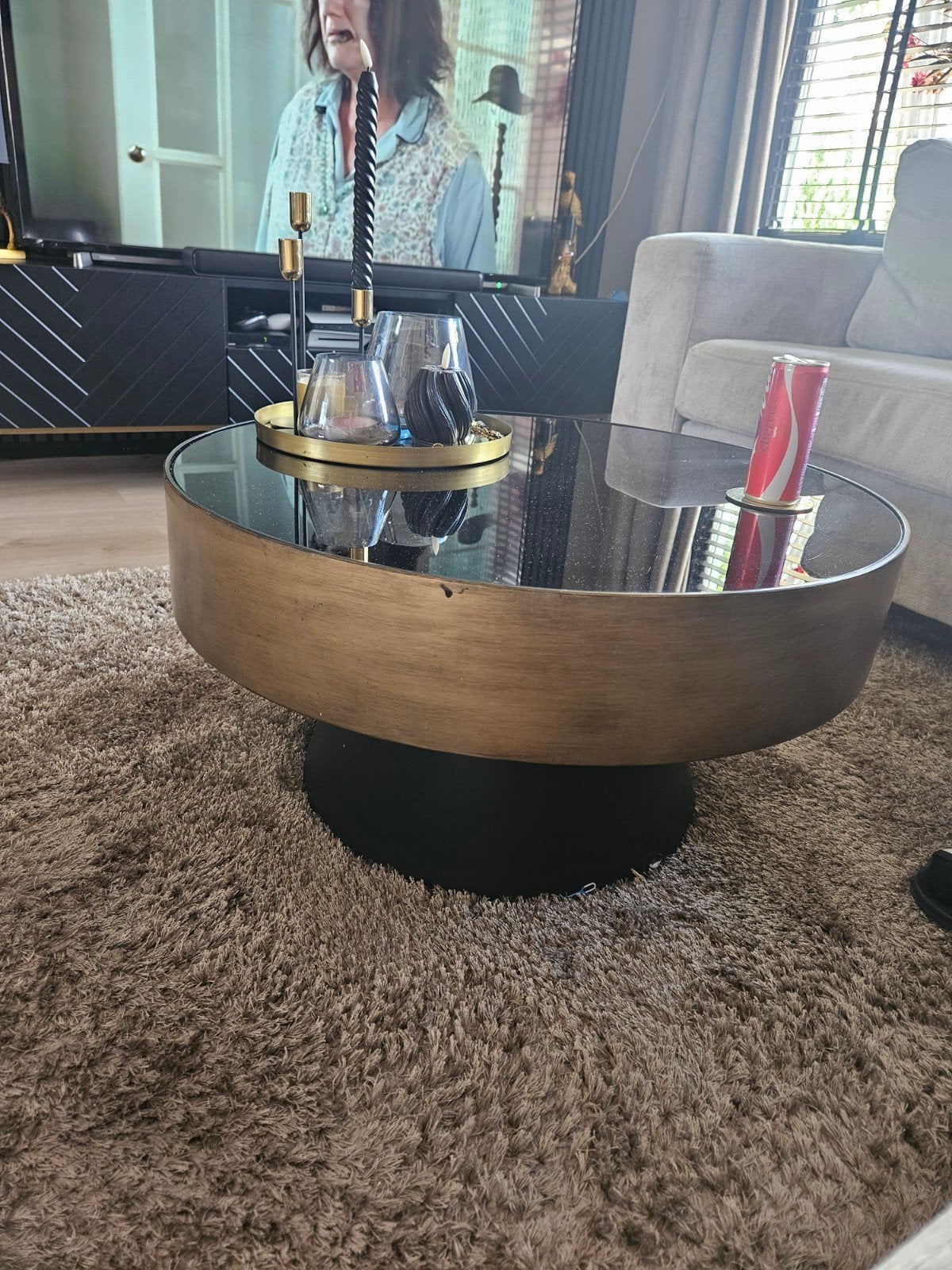By Boo Salontafel Bunga, Ophalen, Gebruikt, 50 tot 100 cm, Rond