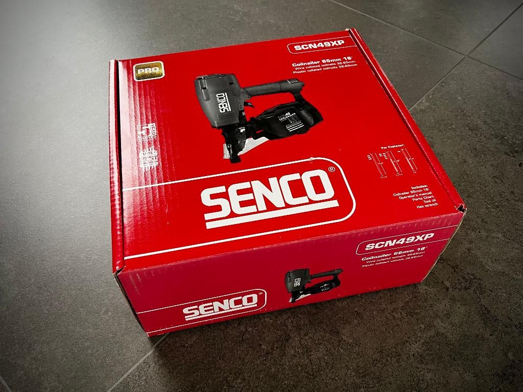 Senco SCN49 Trommelspijker tacker (coilnailer), Ophalen of Verzenden, Zo goed als nieuw