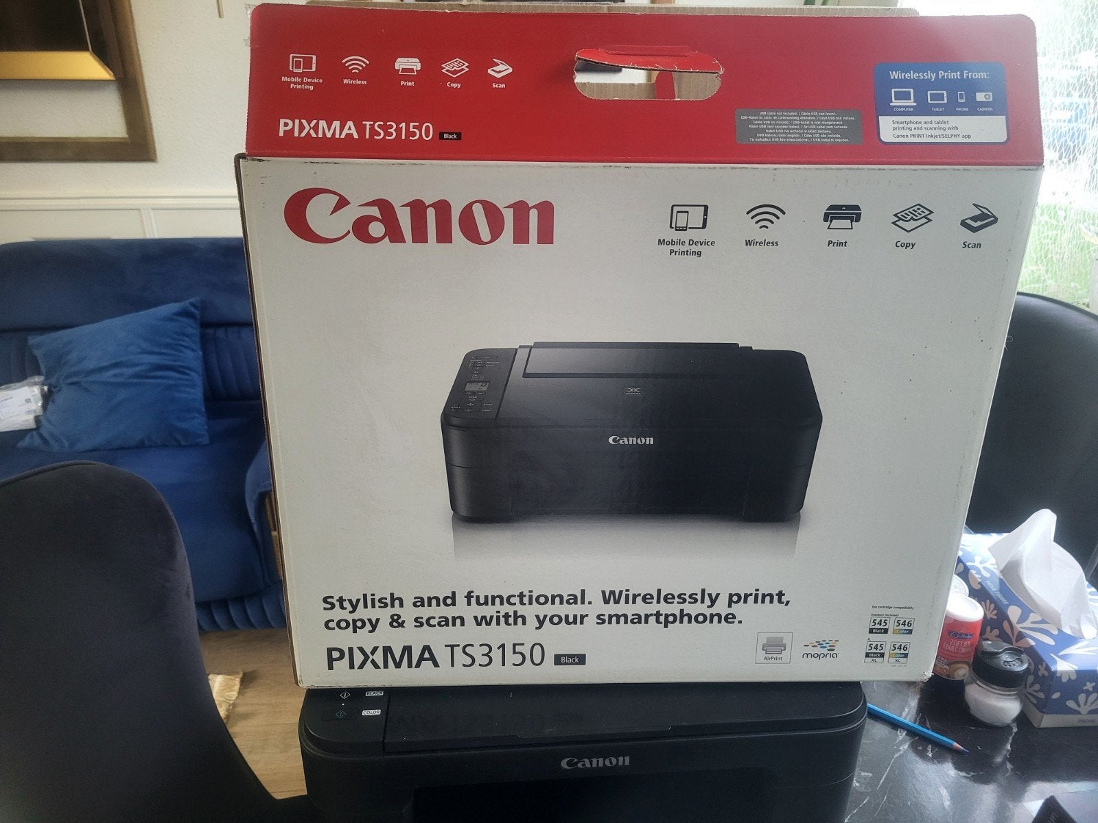 Canon PIXMA TS3150 All-in-One Printer met Wi-Fi, Computers en Software, Draadloos, Canon, Inkjetprinter, All-in-one