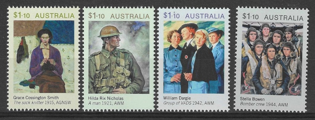 AUSTRALIE 2020, mi 5114/17 "ANZAC Day" postfris, Ophalen of Verzenden, Postfris