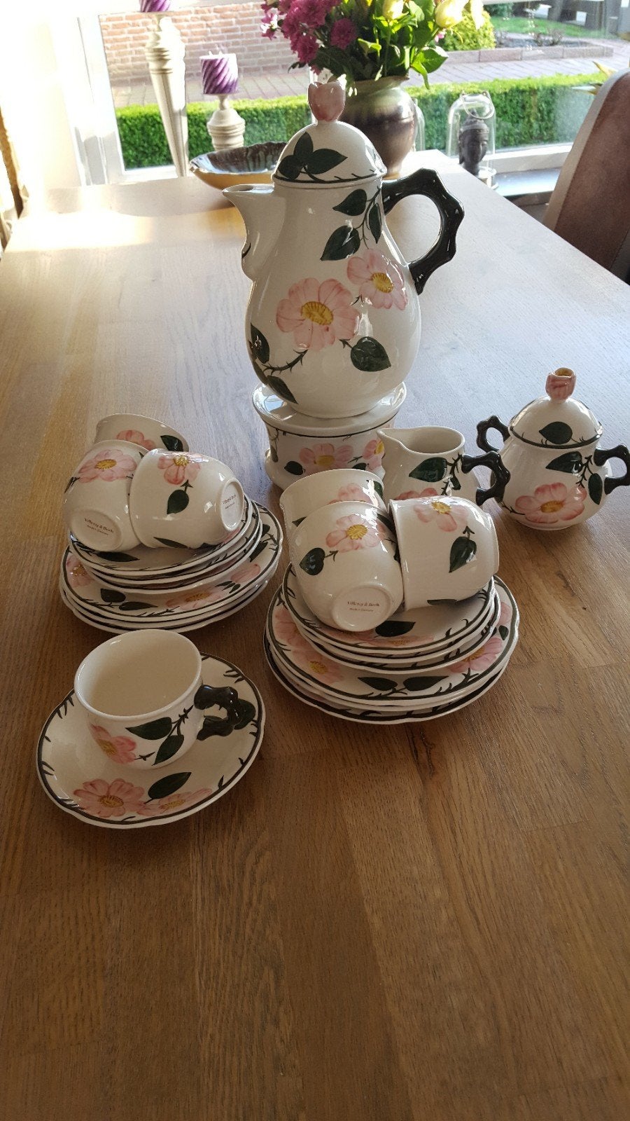 Villeroy &Boch Koffieservies, zonder gebruiksporen., Ophalen of Verzenden, Zo goed als nieuw, Porselein