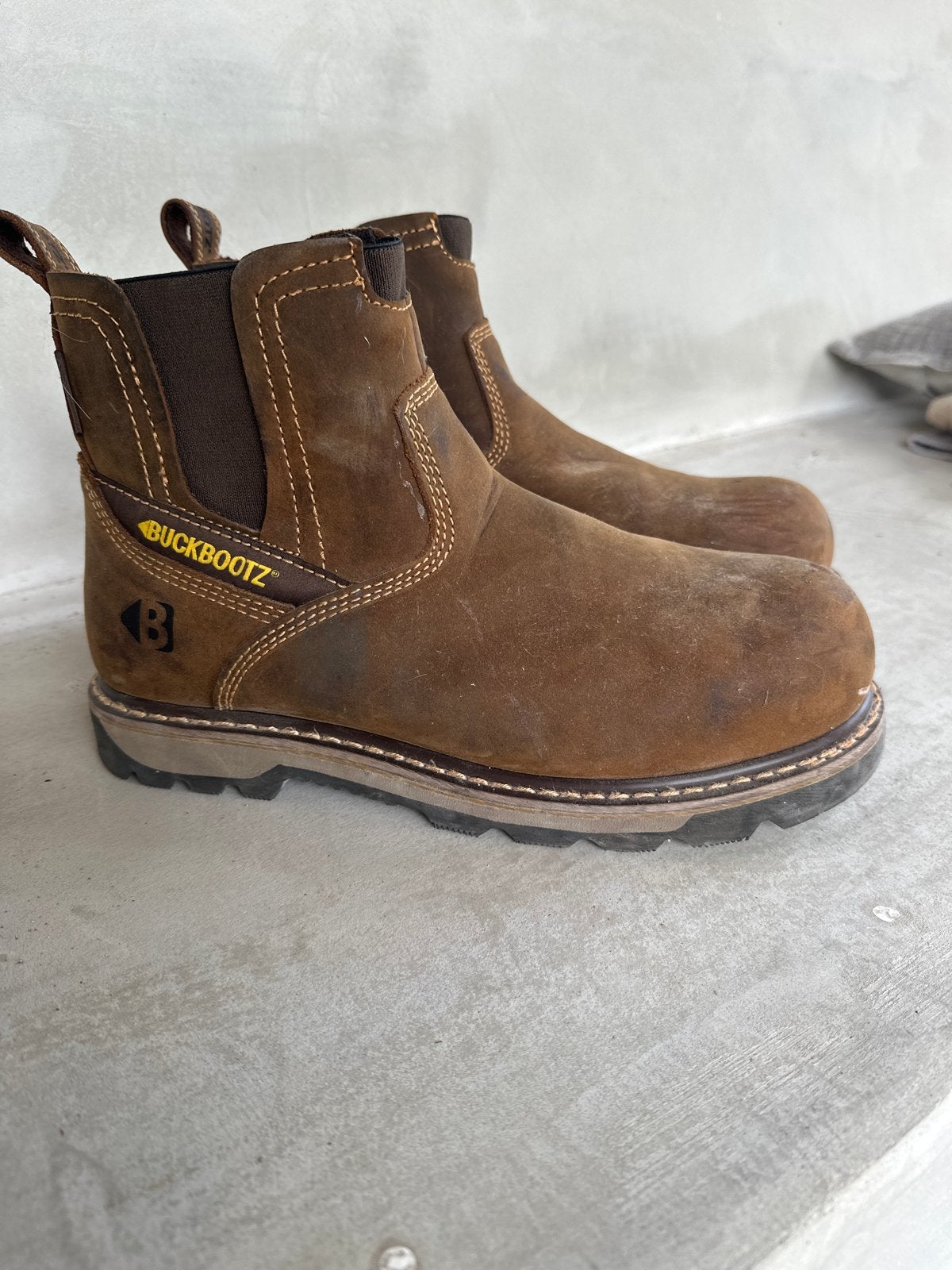 Nieuwe Buckbootz Waterproof Werklaarzen Maat 43, Ophalen of Verzenden, Gedragen, Bruin, Boots