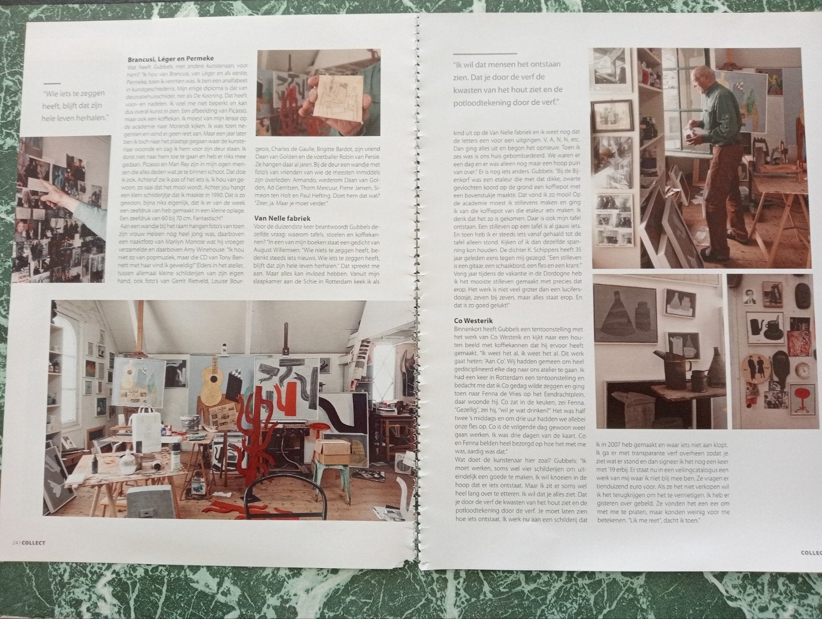 Klaas Gubbels 2019 artikel 4 pagina's, Ophalen of Verzenden, 1980 tot heden, Tijdschrift