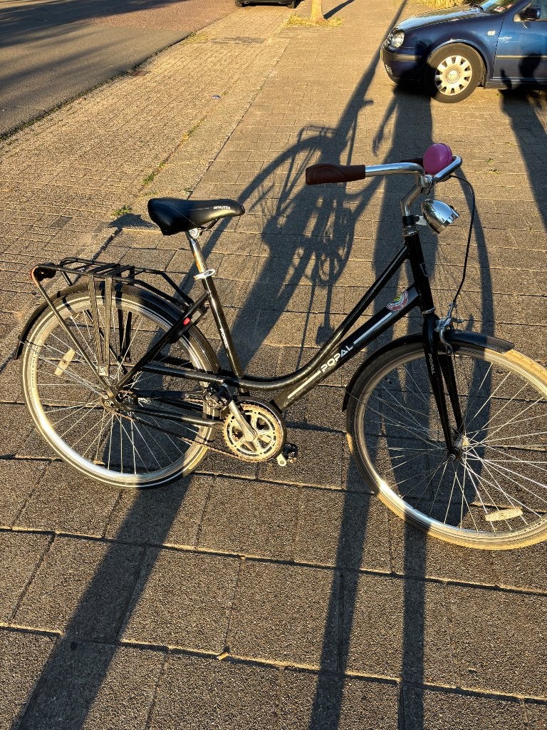 Dames stadsfiets, Fietsen en Brommers, Fietsen | Dames | Omafietsen, Ophalen, Terugtraprem, Gebruikt, Handrem